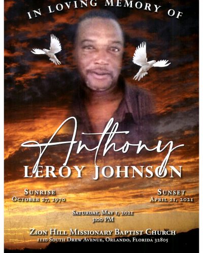 Mr. Anthony Johnson
