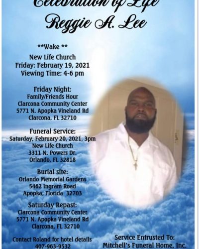 Mr. Reggie Andre Lee