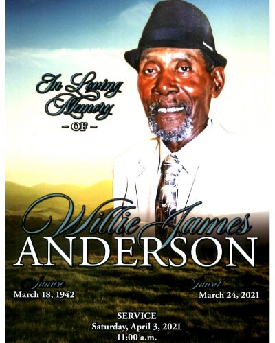 Mr. Willie James Anderson