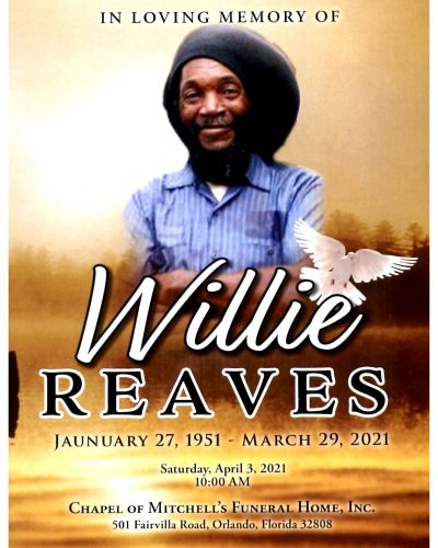 Mr. Willie Reaves