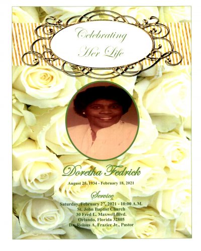 Mrs. Doretha Fedrick