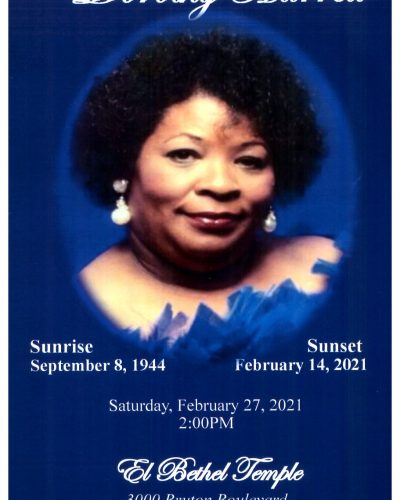 Mrs. Dorothy J. Harrell