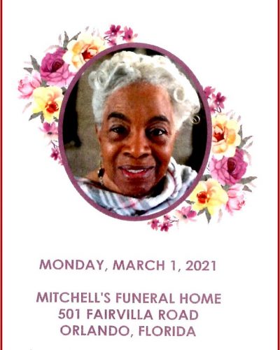 Mrs. Gertrude Scott